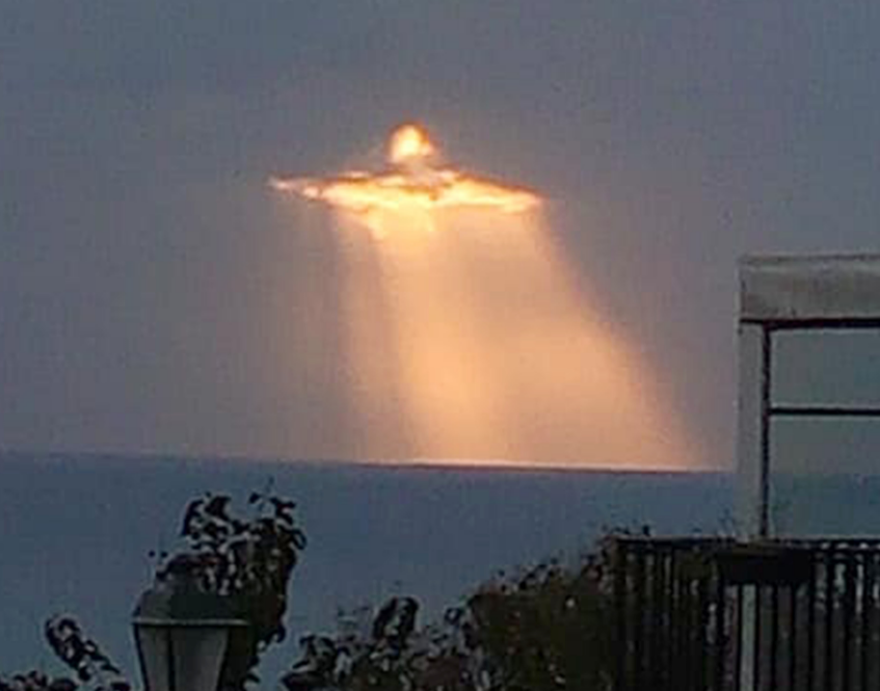 Ιταλία: Άντρας είδε το Χριστό... σε σύννεφο!