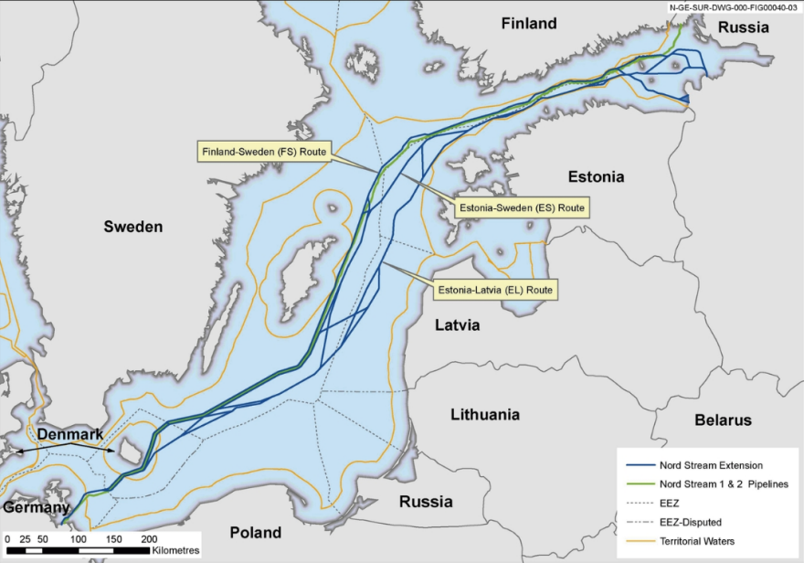 Gazprom: Έχουν κατασκευαστεί 818 χιλιόμετρα του αγωγού Nord Stream 2