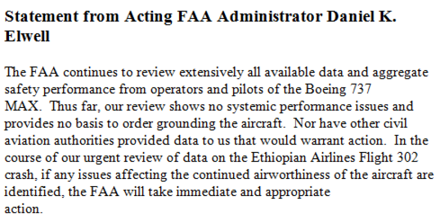 «Πόλεμος» ΗΠΑ - Ευρώπης για τα Boeing 737 MAX