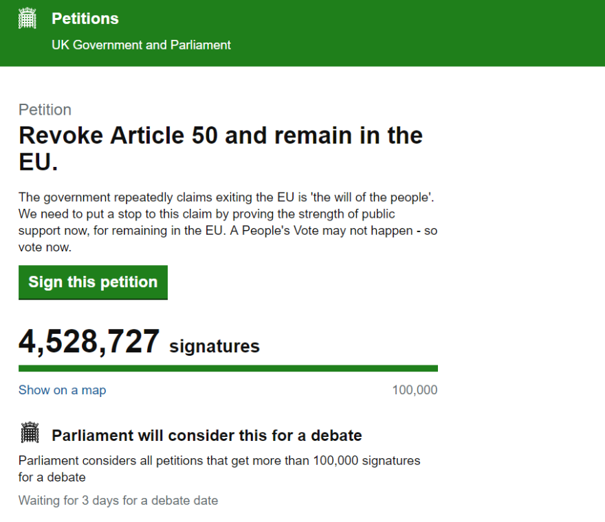 Brexit: Κύπρια η γυναίκα που συγκέντρωσε 4,5 εκατ. υπογραφές για νέο δημοψήφισμα - Δέχεται απειλές για τη ζωή της