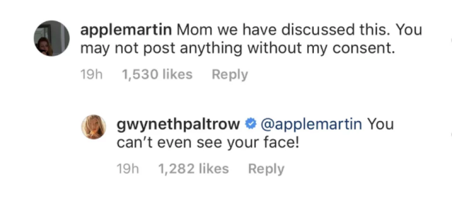 Η Γκουίνεθ Πάλτροου ανέβασε φωτογραφία με την κόρη της και η μικρή την... ξεφώνισε!