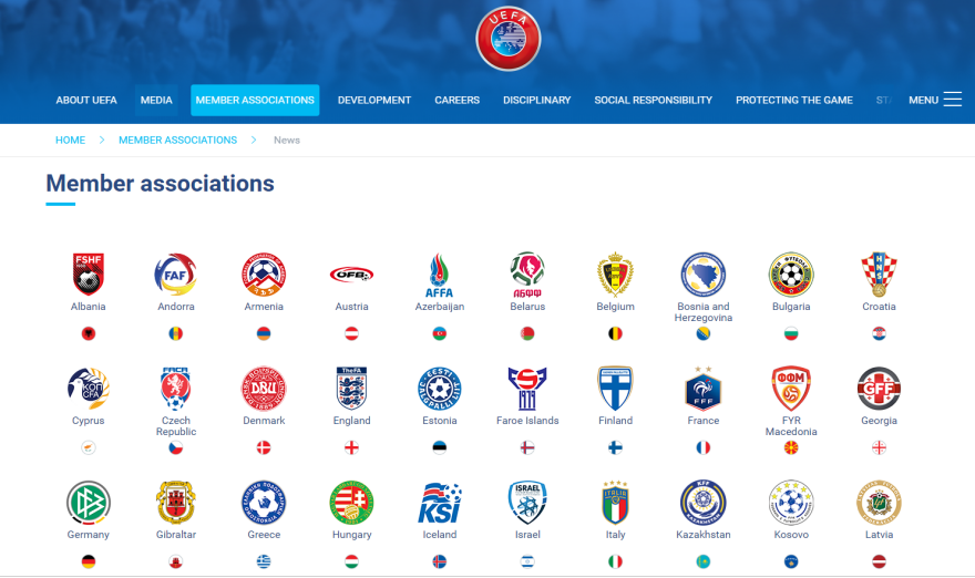 «Μακεδονία» η εθνική των Σκοπιανών στους ποδοσφαιρικούς αγώνες...