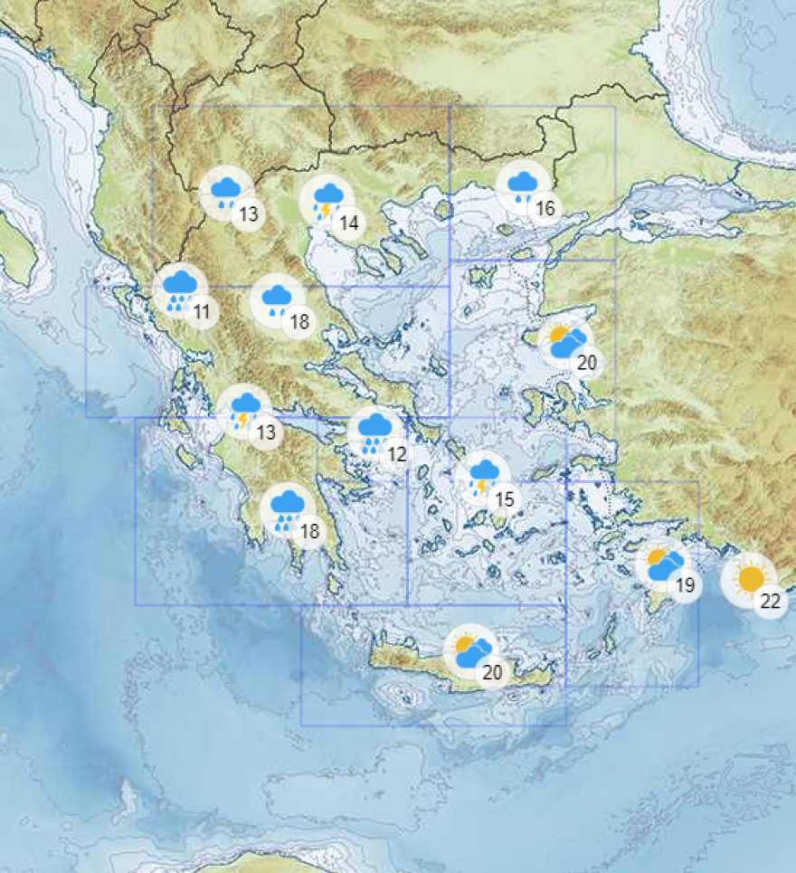 Καιρός Πάσχα: Τάση για βελτίωση, μετά από μακρά περίοδο κακοκαιρίας 