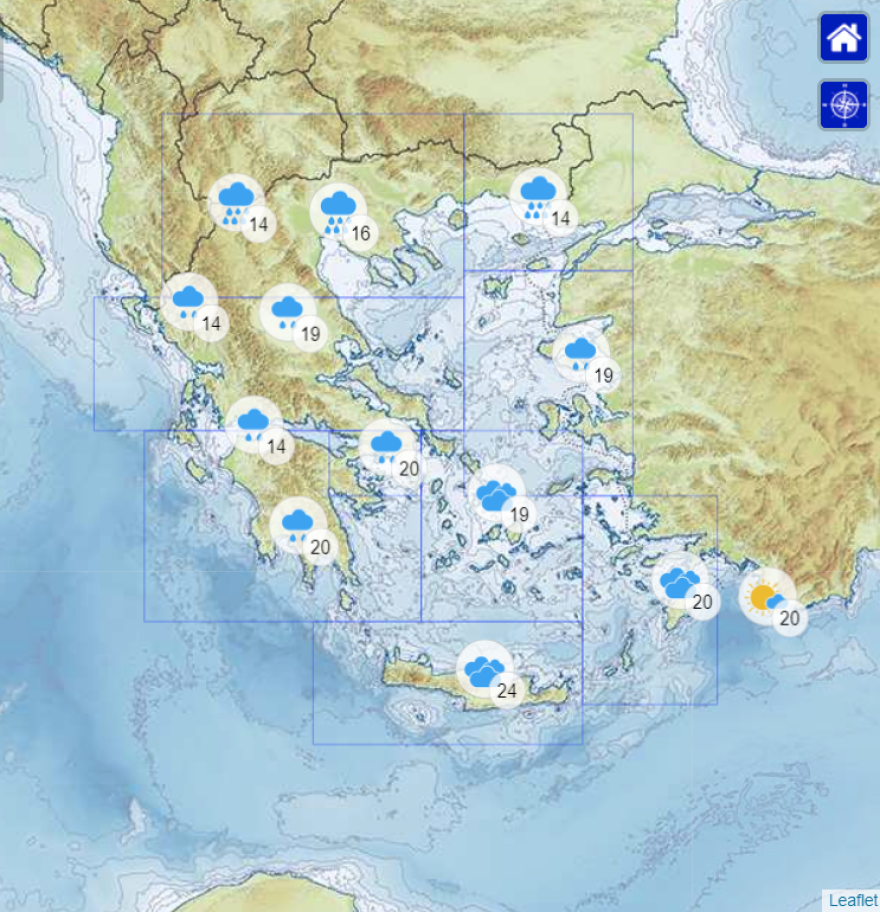 Καιρός σήμερα: Συνεχίζεται η κακοκαιρία  - Βροχερό και το Σαββατοκύριακο με σκόνη και ανέμους