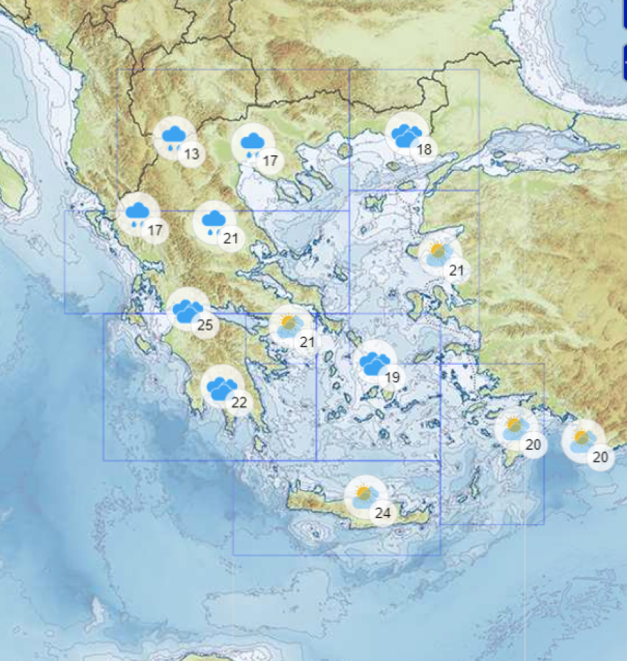 Ο καιρός για τη Μεγάλη Τρίτη: Ζέστη, βροχή και αφρικανική σκόνη