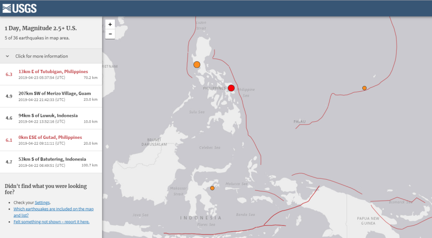 Νέος σεισμός 6,4 Ρίχτερ στις Φιλιππίνες: Άνοιξαν στα δύο οι δρόμοι - Δείτε βίντεο και φωτογραφίες  