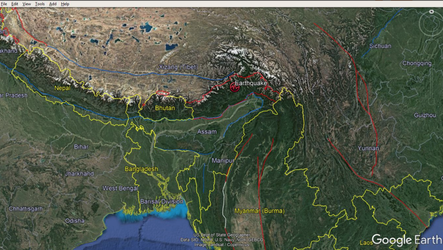 Σεισμός στην Ινδία: Έξι εκατομμύρια πολίτες τρομοκρατήθηκαν από τα 5,9 Ρίχτερ