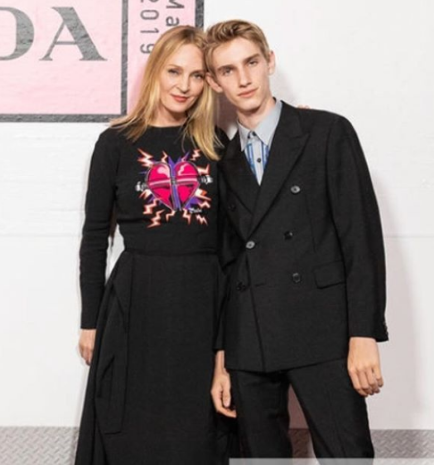 Δείτε την Ούμα Θέρμαν με τον 17χρονο γιο της 