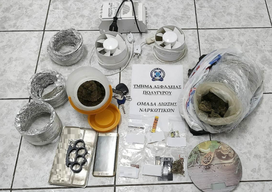 Χαλκιδική: Ξήλωσαν εργαστήριο υδροπονικής κάνναβης 