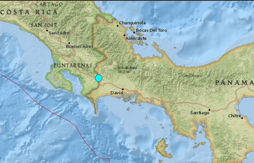 Παναμάς: Πέντε τραυματίες από τον σεισμό των 6,2 Ρίχτερ