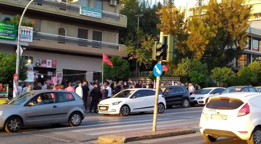 Ομιλία Τσακαλώτου σε... 50 άτομα στο Γαλάτσι