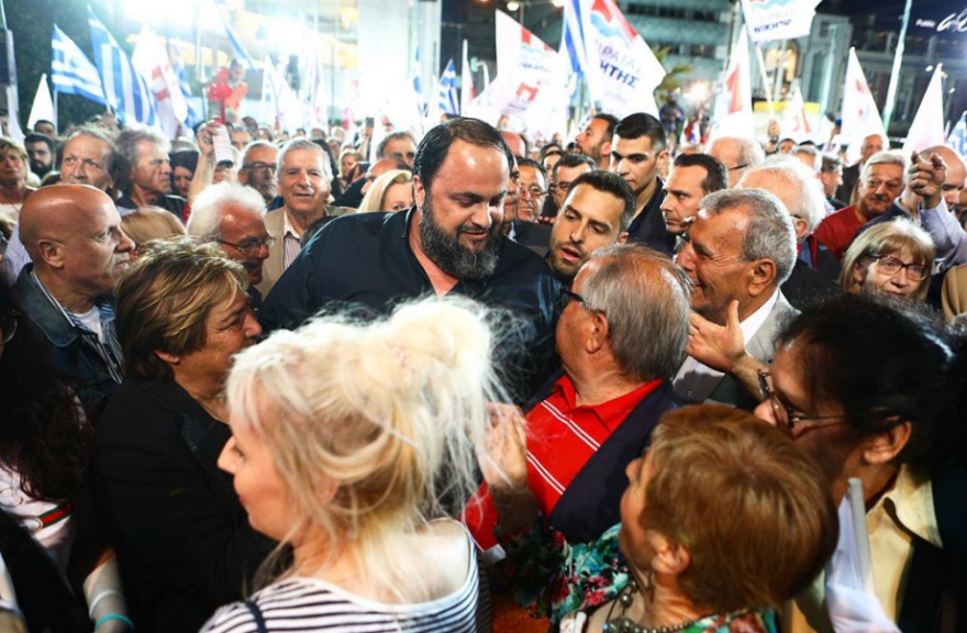 Βαγγέλης Μαρινάκης: Σήμερα στέλνουμε μήνυμα αλλαγής σελίδας