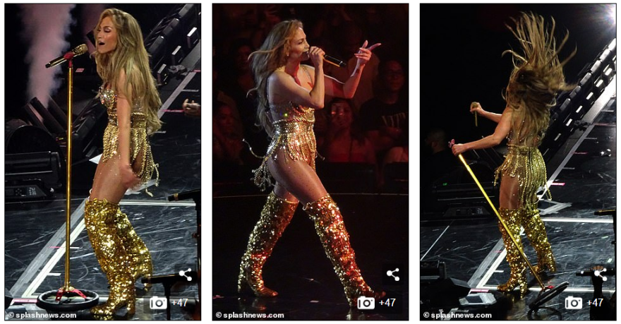 Τζένιφερ Λόπεζ: O αισθησιακός χορός πάνω στη σκηνή