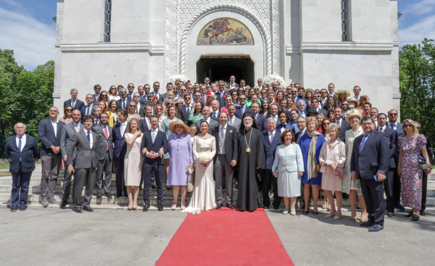 Φωτογραφίες: Πριγκιπικός γάμος στη Σερβία - Ποιοι Έλληνες ήταν εκεί 