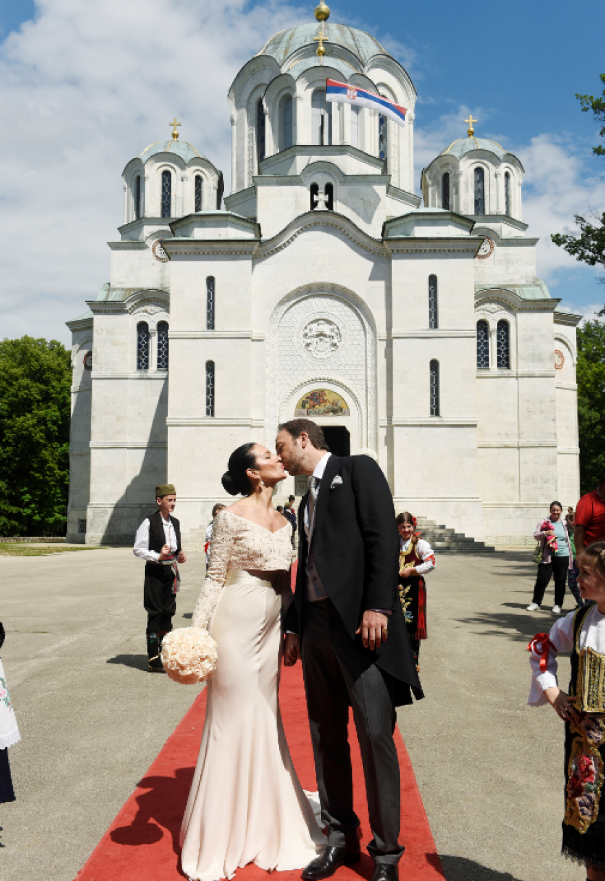 Φωτογραφίες: Πριγκιπικός γάμος στη Σερβία - Ποιοι Έλληνες ήταν εκεί 
