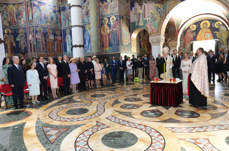 Φωτογραφίες: Πριγκιπικός γάμος στη Σερβία - Ποιοι Έλληνες ήταν εκεί 