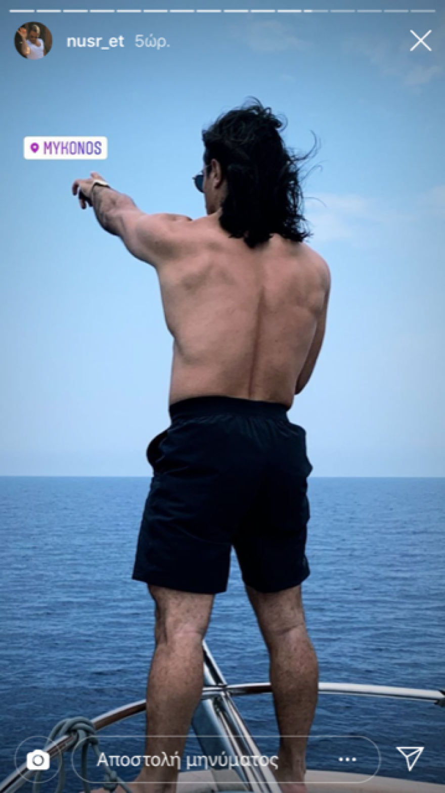 Οι χρυσές μπριζόλες του Salt Bae έφτασαν στη Μύκονο 