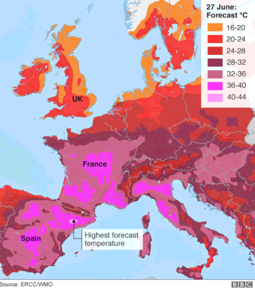 Καύσωνας στην Ευρώπη: Γιατί ανεβαίνει η θερμοκρασία στη Γηραιά Ήπειρο