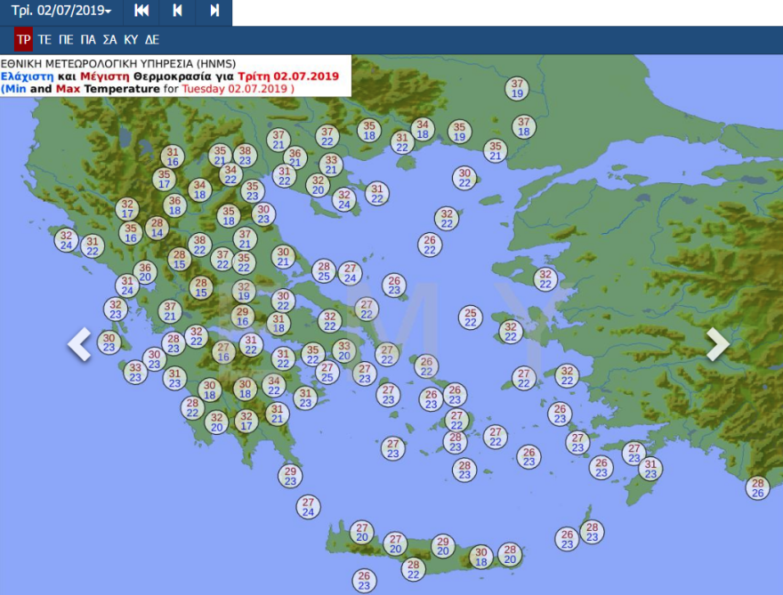 Ο καιρός σήμερα: Ανεβαίνει η θερμοκρασία - «Κύμα» καύσωνα προ των πυλών 