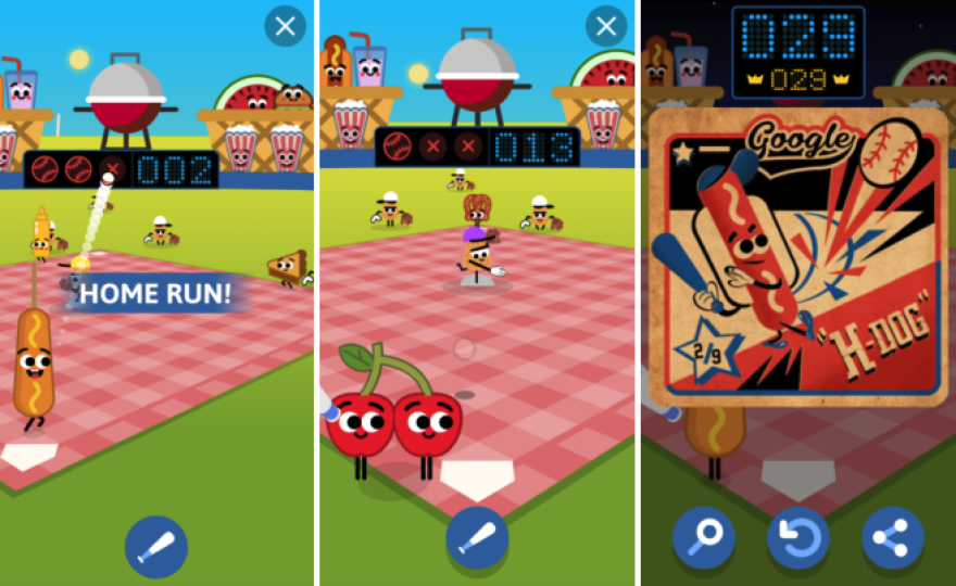 Google Doodle: Διαδραστικό παιχνίδι baseball για τη Διακήρυξη Ανεξαρτησίας των ΗΠΑ