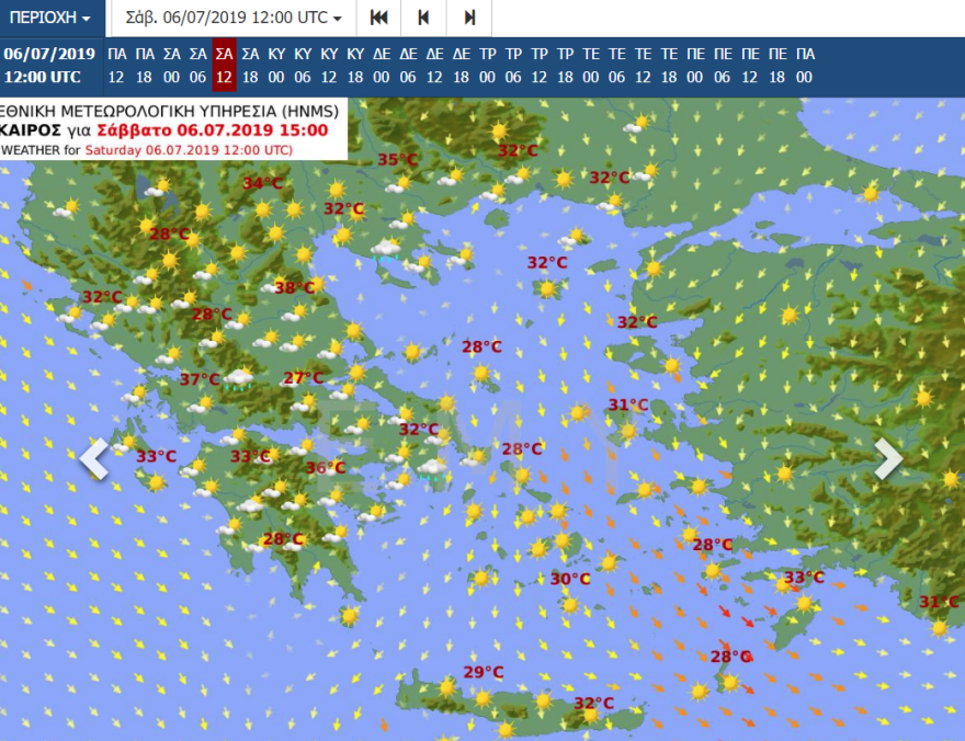 Καιρός - Εκλογές 2019: Νέο «κύμα» καύσωνα προ των πυλών - Πού θα χτυπήσει 40άρια 