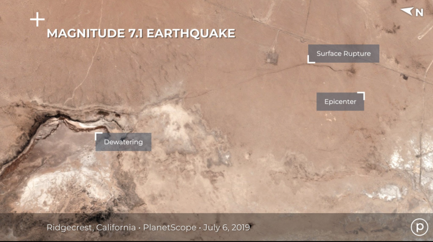 Σεισμός στην Καλιφόρνια: Συγκλονιστικές εικόνες από το διάστημα -  Δείτε το «σημάδι» στη Γη