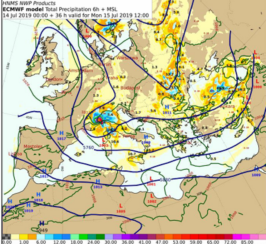 Καιρός: Ο Αντίνοος έρχεται με άγριες διαθέσεις - Καταιγίδες και χαλάζι έως την Τετάρτη