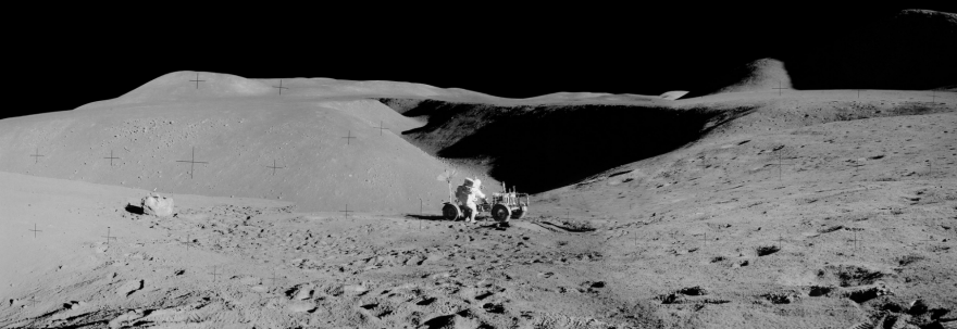 NASA: Φωτογραφικό πανόραμα για τα 50 χρόνια από το πρώτο ταξίδι του ανθρώπου στη Σελήνη