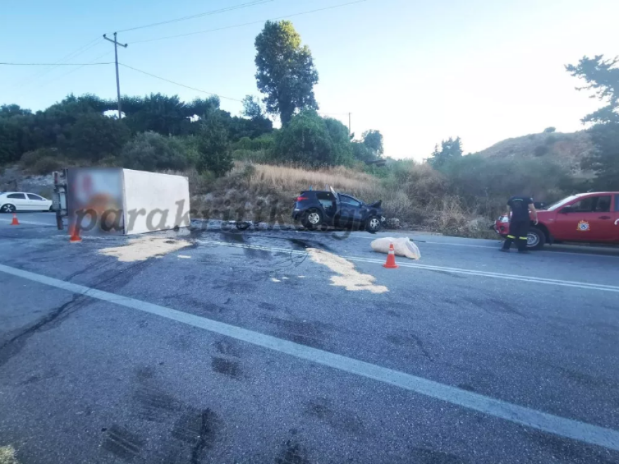 Νέα τραγωδία στην Κρήτη: Μία νεκρή και πέντε τραυματίες σε τροχαίο