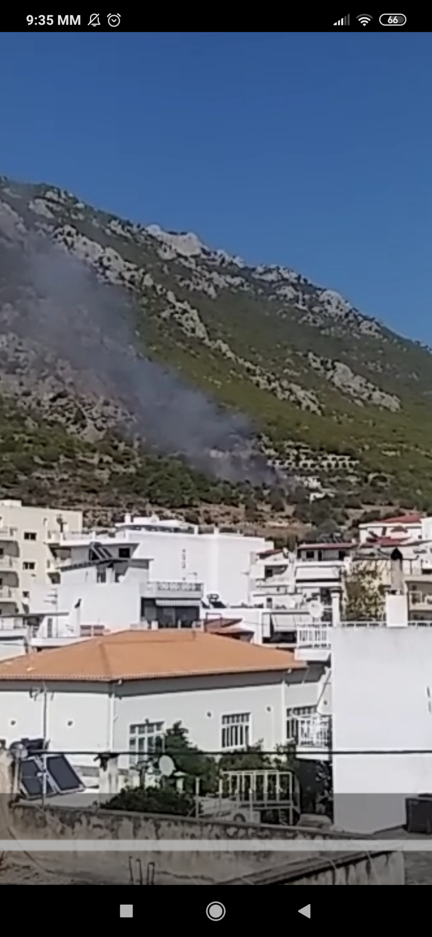 Πώς ξεκίνησε η φωτιά στο Λουτράκι - Δείτε βίντεο