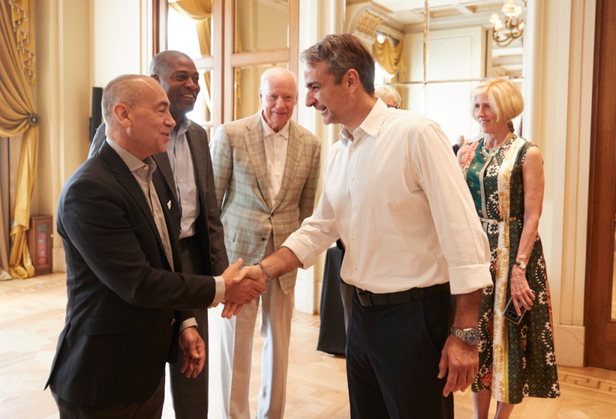 Ο Κυριάκος Μητσοτάκης καλωσόρισε την Pfizer στην Ελλάδα