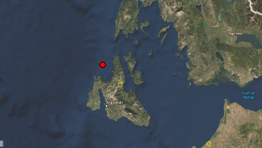 Σεισμικές δονήσεις 3,4 και 3,3 Ρίχτερ σε Ρόδο και Κεφαλονιά
