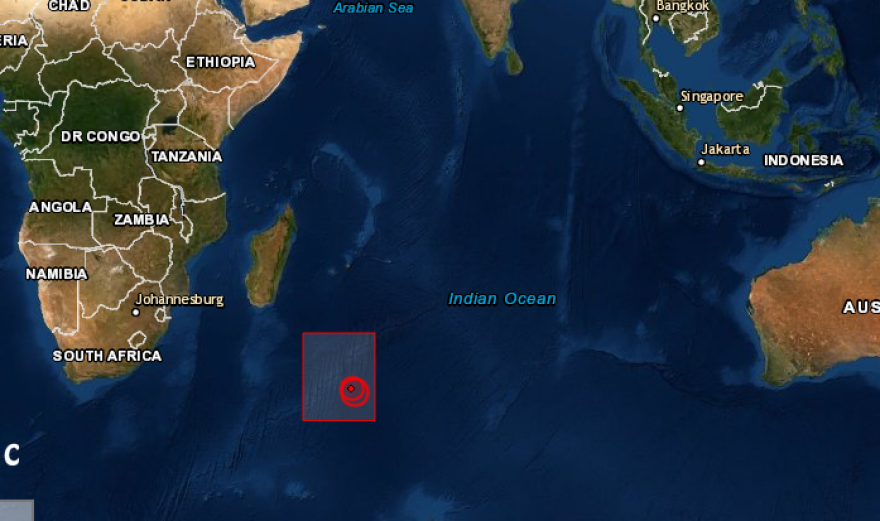 Σεισμός 6,1 Ρίχτερ στον Ινδικό Ωκεανό