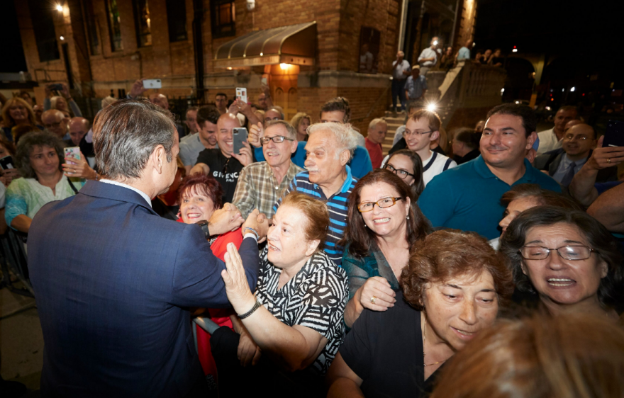 Μητσοτάκης στην Αστόρια: «Το 2023 επιτέλους θα ψηφίσετε από το μόνιμο τόπο διαμονής σας»