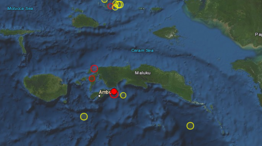 Ισχυρός σεισμός στην Ινδονησία: Ο Εγκέλαδος κτύπησε με 6,5 Ρίχτερ στο νησί Μαλούκου