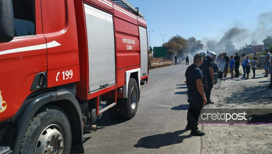 Κρήτη: Ένταση και λιποθυμίες στον καταυλισμό των Ρομά – Συναγερμός στις αρχές