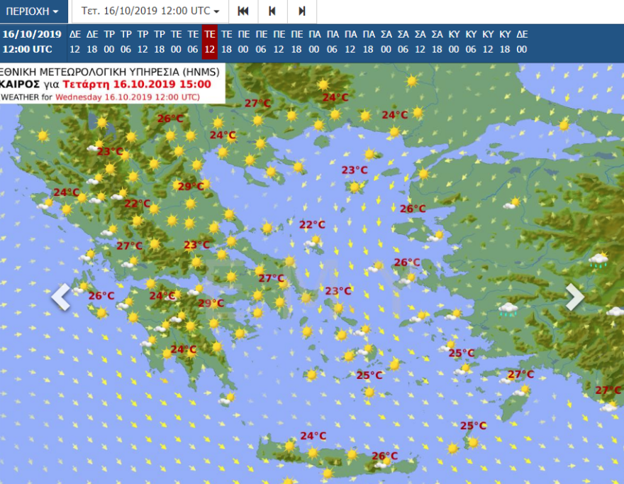 Ο καιρός της εβδομάδας: «Μικρό καλοκαιράκι» με θερμοκρασίες στα ύψη  