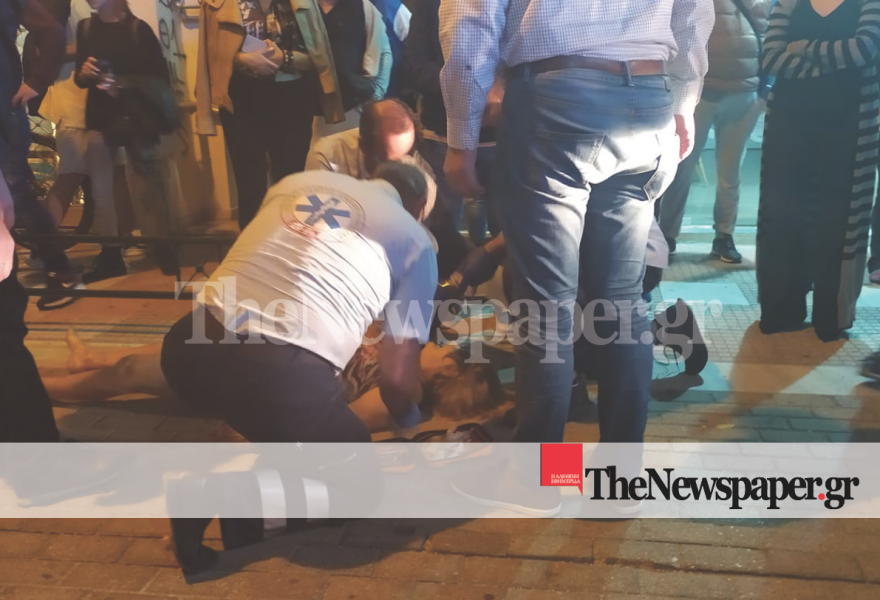 Βόλος: Ο βουλευτής της ΝΔ Κώστας Μαραβέγιας έδωσε τις πρώτες βοήθειες σε γυναίκα με καρδιακή προσβολή