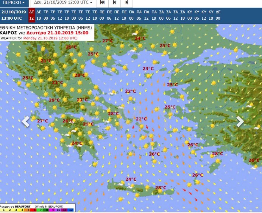 Ο καιρός της εβδομάδας: Μικρή πτώση της θερμοκρασίας - Έρχονται βοριάδες 