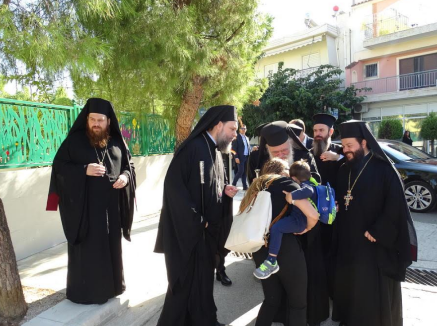 Ο αρχιεπίσκοπος εγκαινίασε νέο παιδικό σταθμό - νηπιαγωγείο της Ι.Μ. Νέας Ιωνίας και Φιλαδελφείας