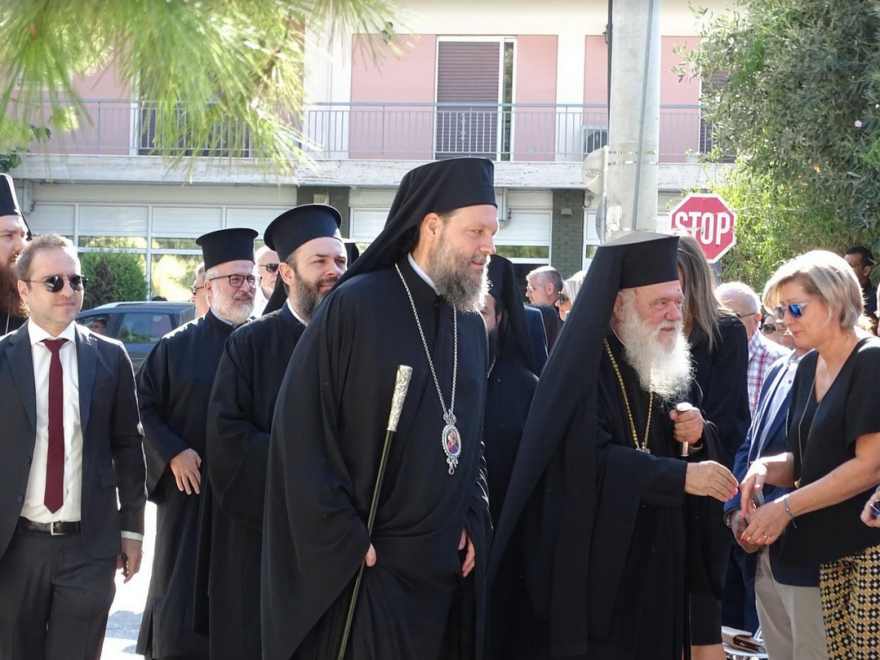 Ο αρχιεπίσκοπος εγκαινίασε νέο παιδικό σταθμό - νηπιαγωγείο της Ι.Μ. Νέας Ιωνίας και Φιλαδελφείας