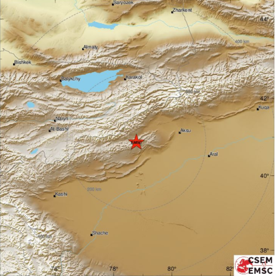 Σεισμός 4,7 Ρίχτερ στην περιοχή Σιντσιάνγκ στην Κίνα 