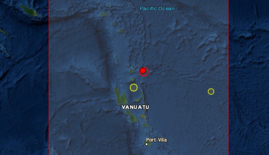 Δύο σεισμοί, 5,9 και 5,8 Ρίχτερ στα νησιά Βανουάτου