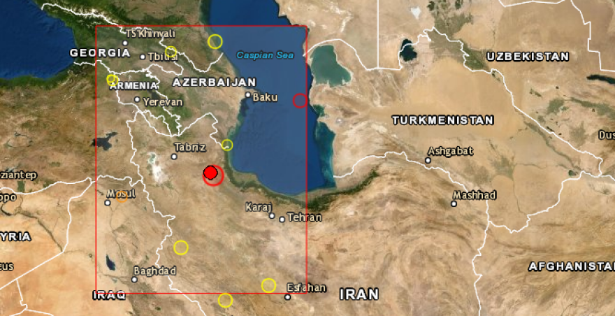 Φονικός σεισμός 5,7 Ρίχτερ στο Ιράν: Τουλάχιστον πέντε νεκροί και 120 τραυματίες
