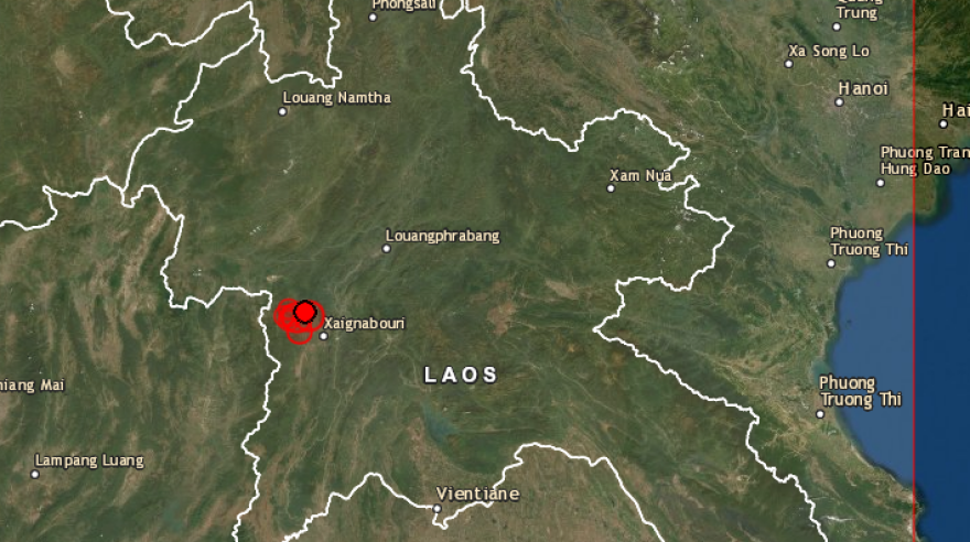 Ισχυρή σεισμική δόνηση 6,1 Ρίχτερ έπληξε το Λάος
