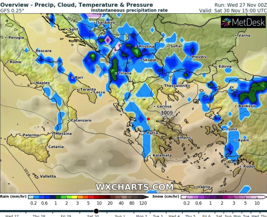 Καιρός: Έρχεται χειμώνας - Πότε πλησιάζει νέα κακοκαιρία