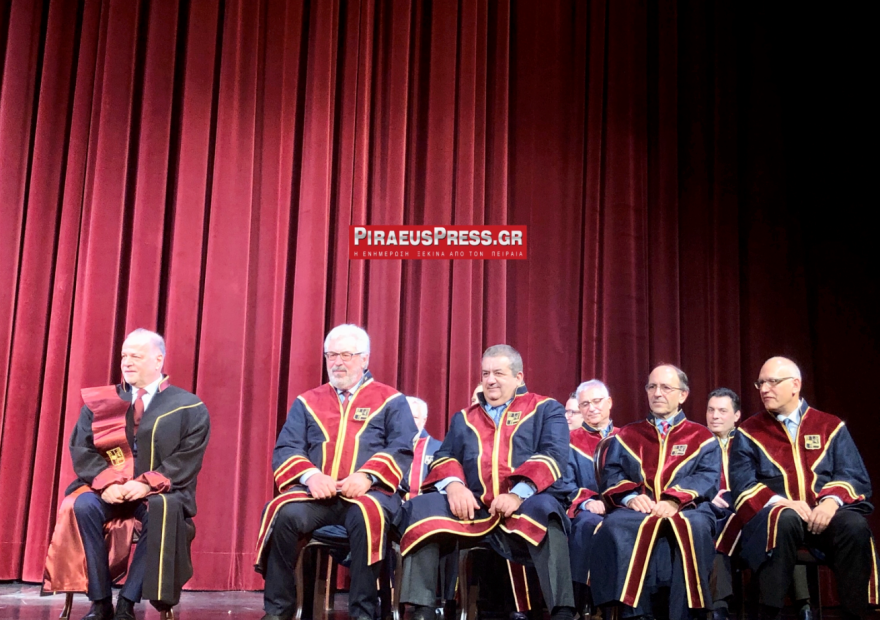 Επίτιμος διδάκτορας του Πανεπιστημίου Πειραιά ο Ευάγγελος Μυτιληναίος