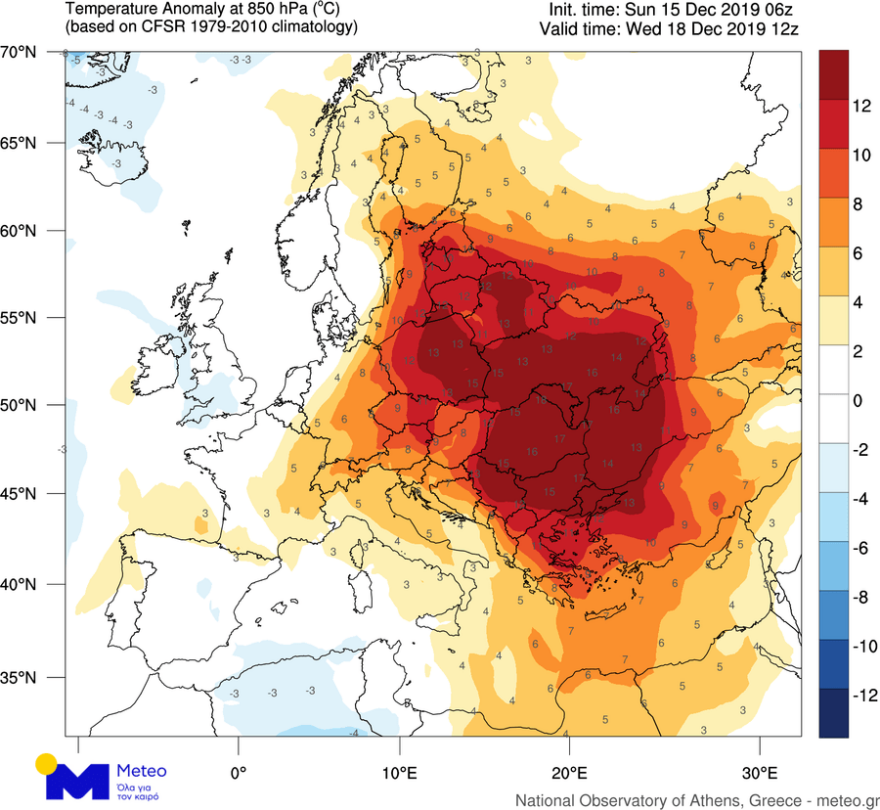 Καιρός: Θερμή «εισβολή» σε όλη την Ευρώπη μέχρι το τέλος της εβδομάδας