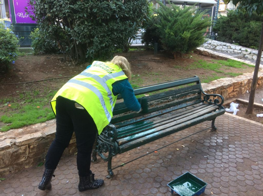 Δήμος Αθηναίων: «Λίφτινγκ» στην πλατεία Αμερικής 