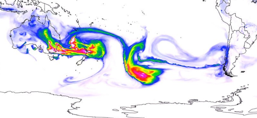 Φωτιές στην Αυστραλία: Οι καπνοί έφθασαν πάνω από τη Χιλή και την Αργεντινή